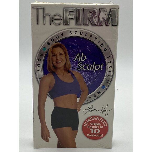 The Firm Workout VHS Tapes New Set Of 3 Lower Body Sculpt Abs Sculpt Cardio - Picture 7 of 15